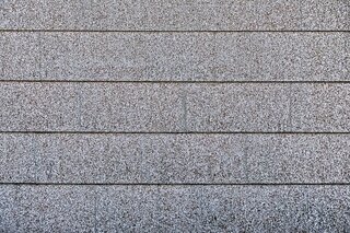Photograph of composite roof shingles