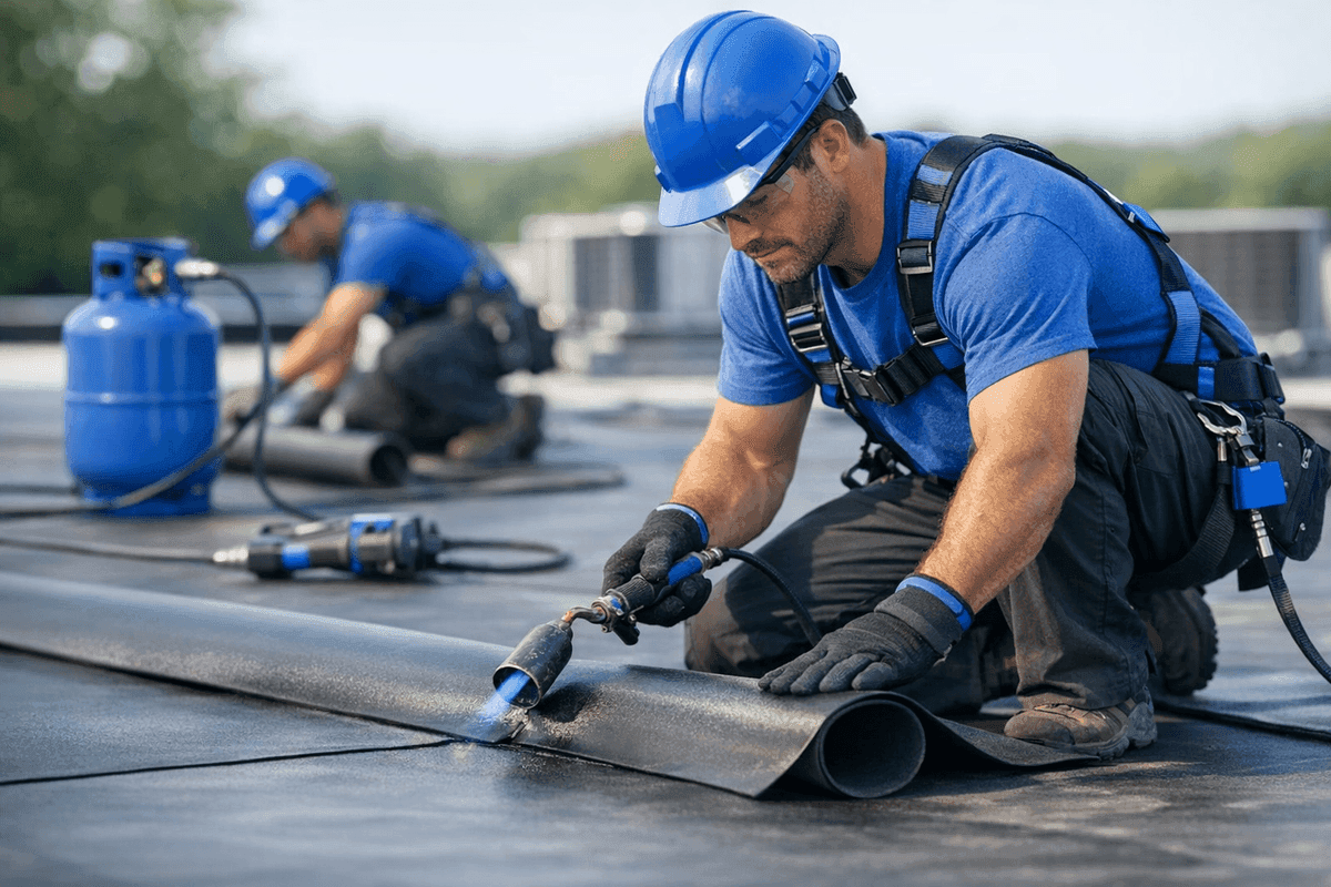 EPDM Roofing service by Reno Roofing