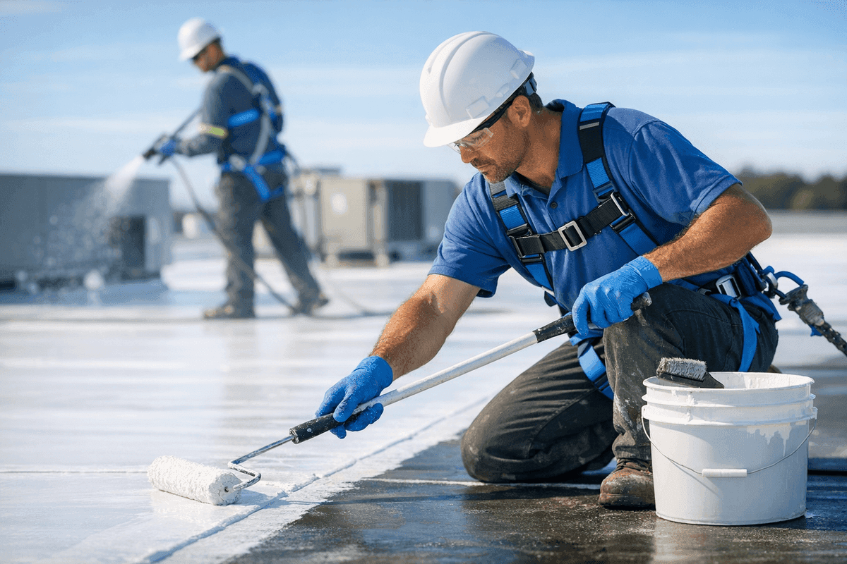 Sealants and Coatings service by Reno Roofing